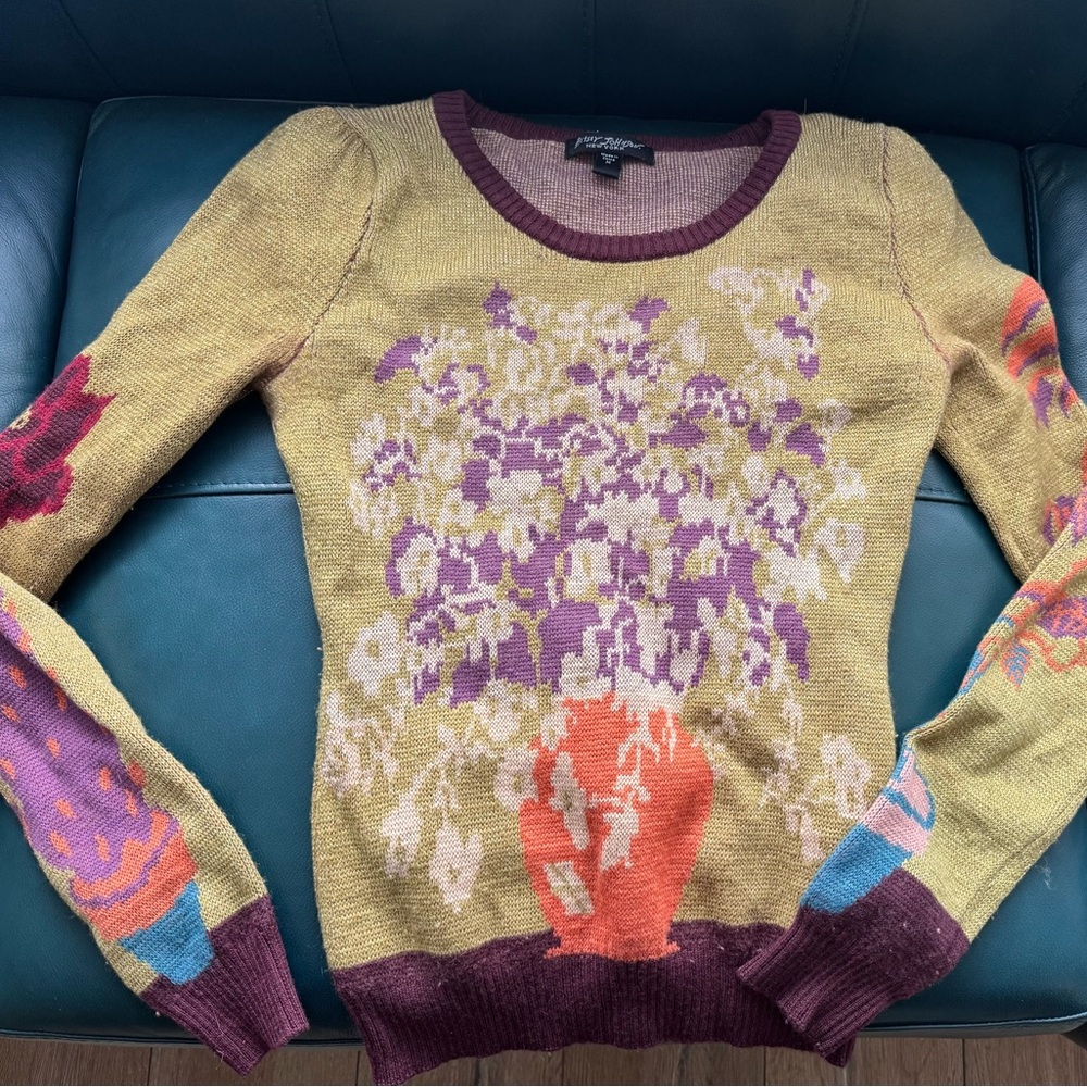 Vintage Betsey Johnson Still Life Sweater